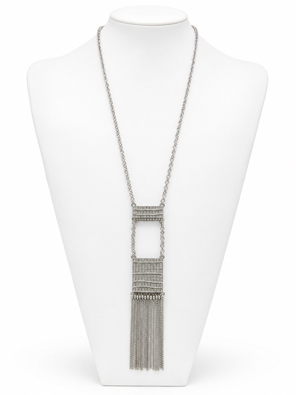 Long Boho Tassle Fringe necklace